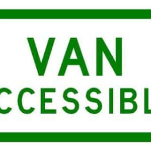 12x6 Van Accessible Green/Wht