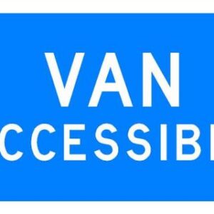 12x6 Van Accessible Sign EGP